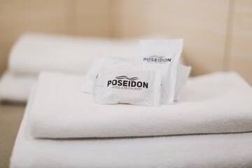Двухместный номер с 1 кроватью и балконом, вид на море в Отеле Poseidon Hotel